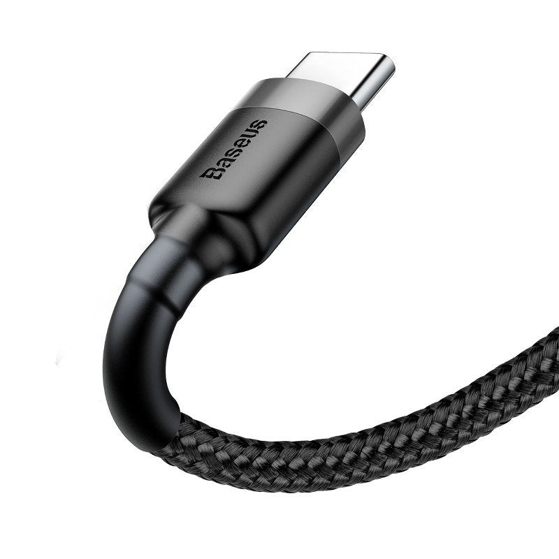 Baseus Cafule USB-USB-C kábel 3A 1m (szürke-fekete)