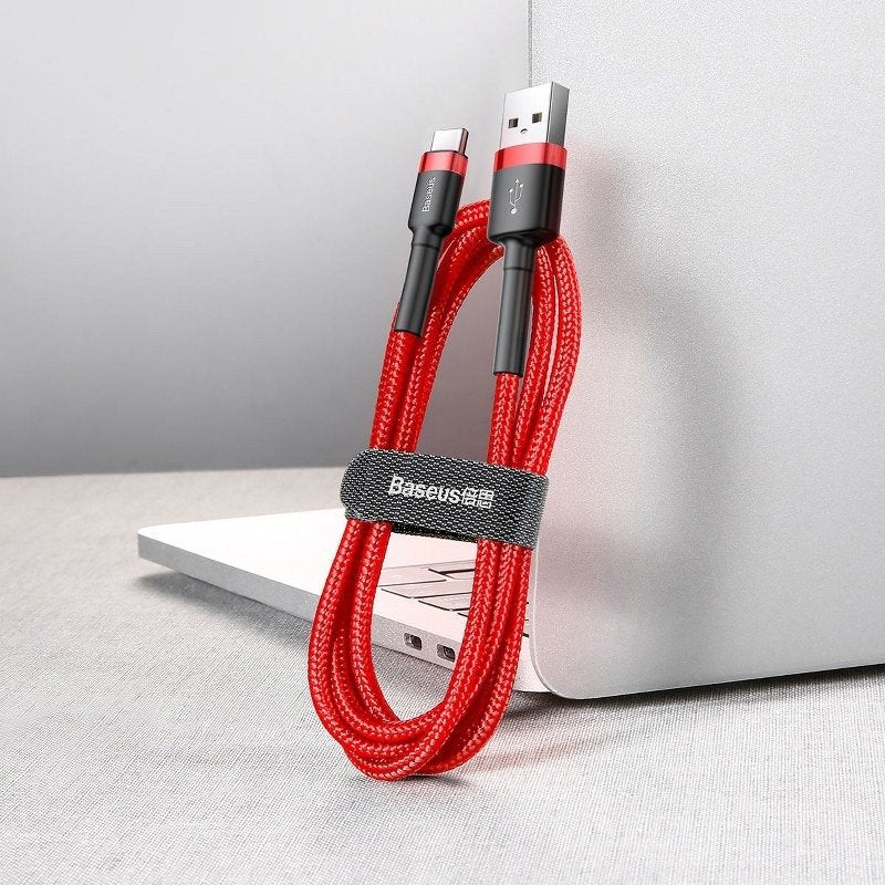 Baseus Cafule USB-USB-C kábel 2A 3m (piros)