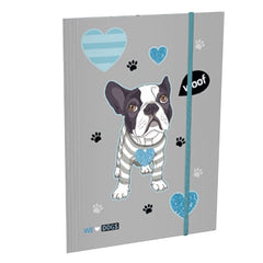 Gumis mappa LIZZY CARD A/4 We Love Dogs Woof