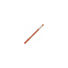 Zselés toll, 0,4 mm, kupakos, UNI "UM-100 Signo Fine", fluor narancs