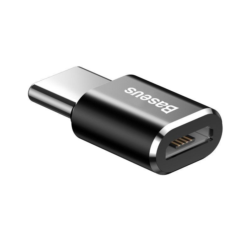 Baseus Micro USB-C - USB adapter (fekete)