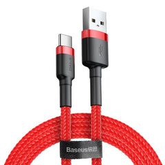 Baseus Cafule USB-USB-C kábel 3A 0,5m (piros)