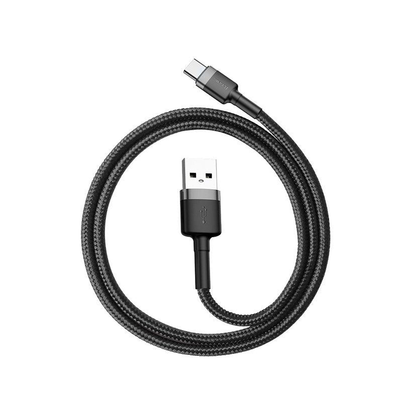 Baseus Cafule USB-USB-C kábel 2A 2m (szürke-fekete)