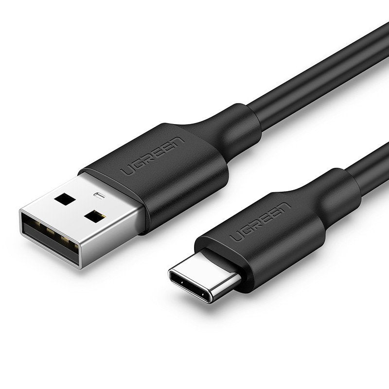 USB-USB-C UGREEN kábel 1,5 m (fekete)