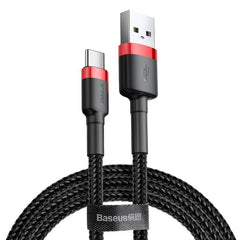 Baseus Cafule USB-USB-C kábel 2A 3m (piros-fekete)