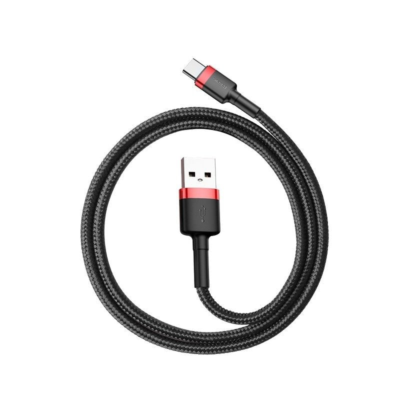 Baseus Cafule USB-USB-C kábel 2A 3m (piros-fekete)