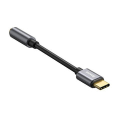 Baseus L54 USB-C audioadapter + 3,5 mm-es mini jack csatlakozó (szürke)