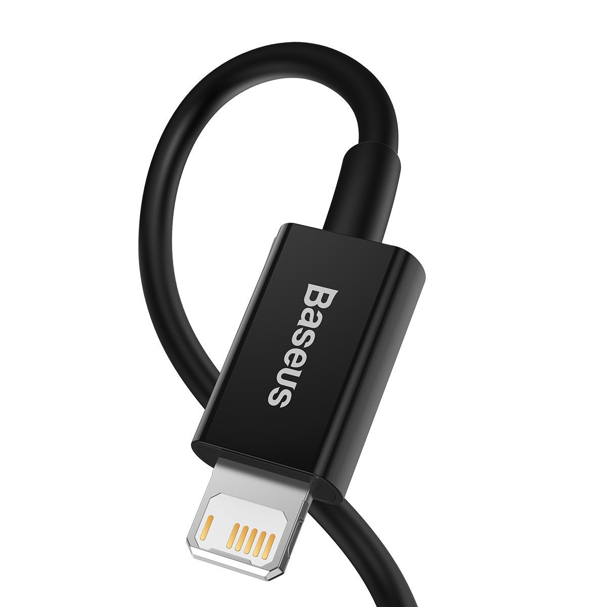 Baseus Superior Series Lightning USB-kábel 2,4A, 2m (fekete)