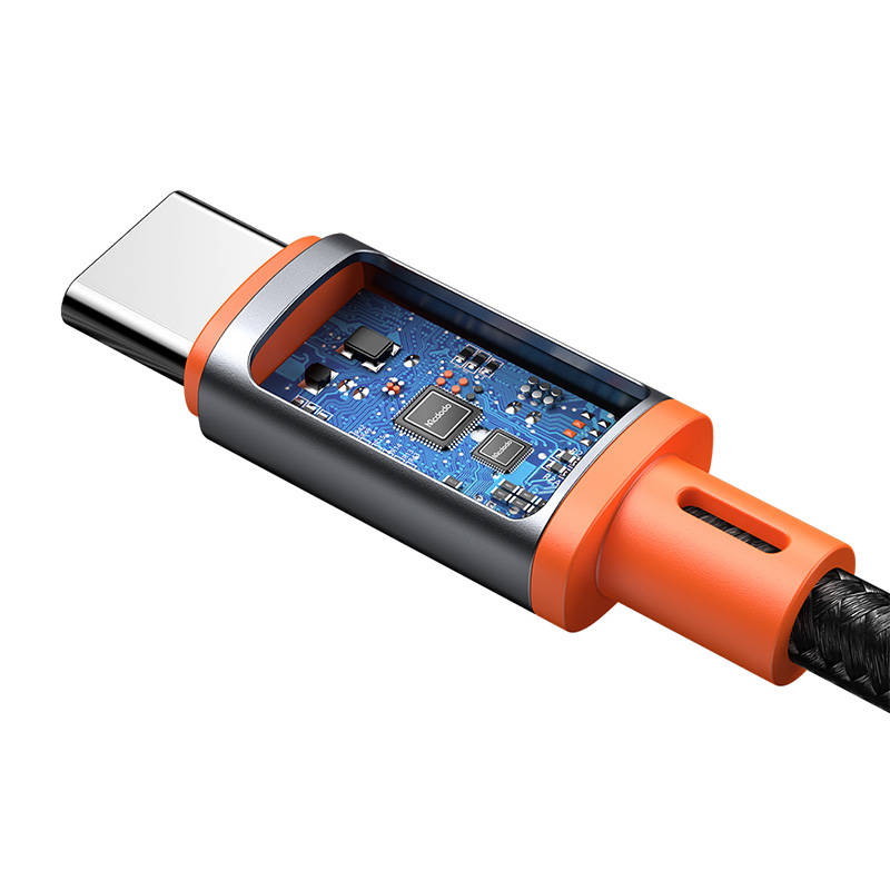 USB-C to AUX mini jack 3.5mm audio adapter Mcdodo CA-7561, DAC, 0.11m (black)