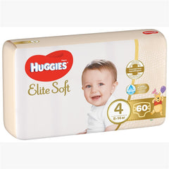 Huggies Elite Soft Pelenka Mega 8-14 kg, 60db