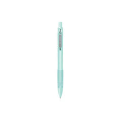 Golyóstoll, 0,27 mm, nyomógombos, zöld tolltest, ZEBRA "Z-Grip Pastel", kék