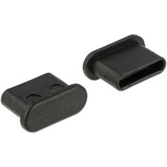 Delock Delock porvédő USB Type-C kimenethez  fekete 10db
