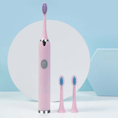 E810 Szónikus elektromos fogkefe (rózsaszín)