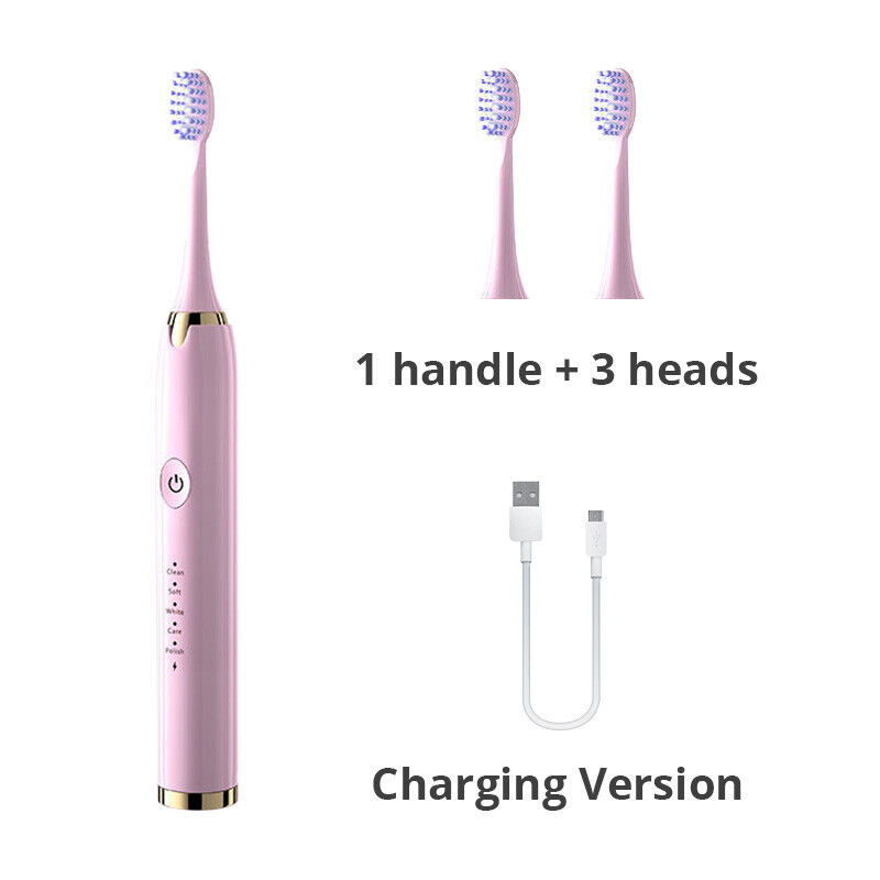 EC810 Szónikus elektromos fogkefe (rózsaszín)