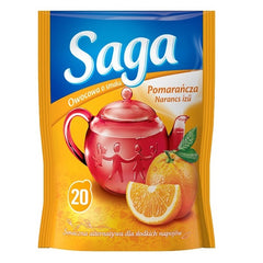 Gyümölcstea SAGA Narancs 20 filter