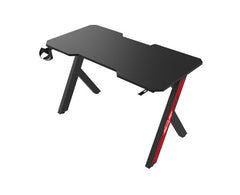 Brava Tech Y lábú gamer asztal, 120 cm, fekete
