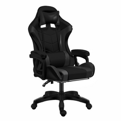Brava Tech 815 Gamer szék, párnás, textilbőr felülettel, fekete
