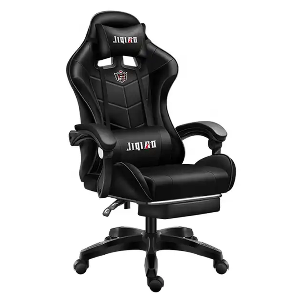 Brava Tech 815 Gamer szék, masszázs funkcióval, textilbőr felülettel, fekete